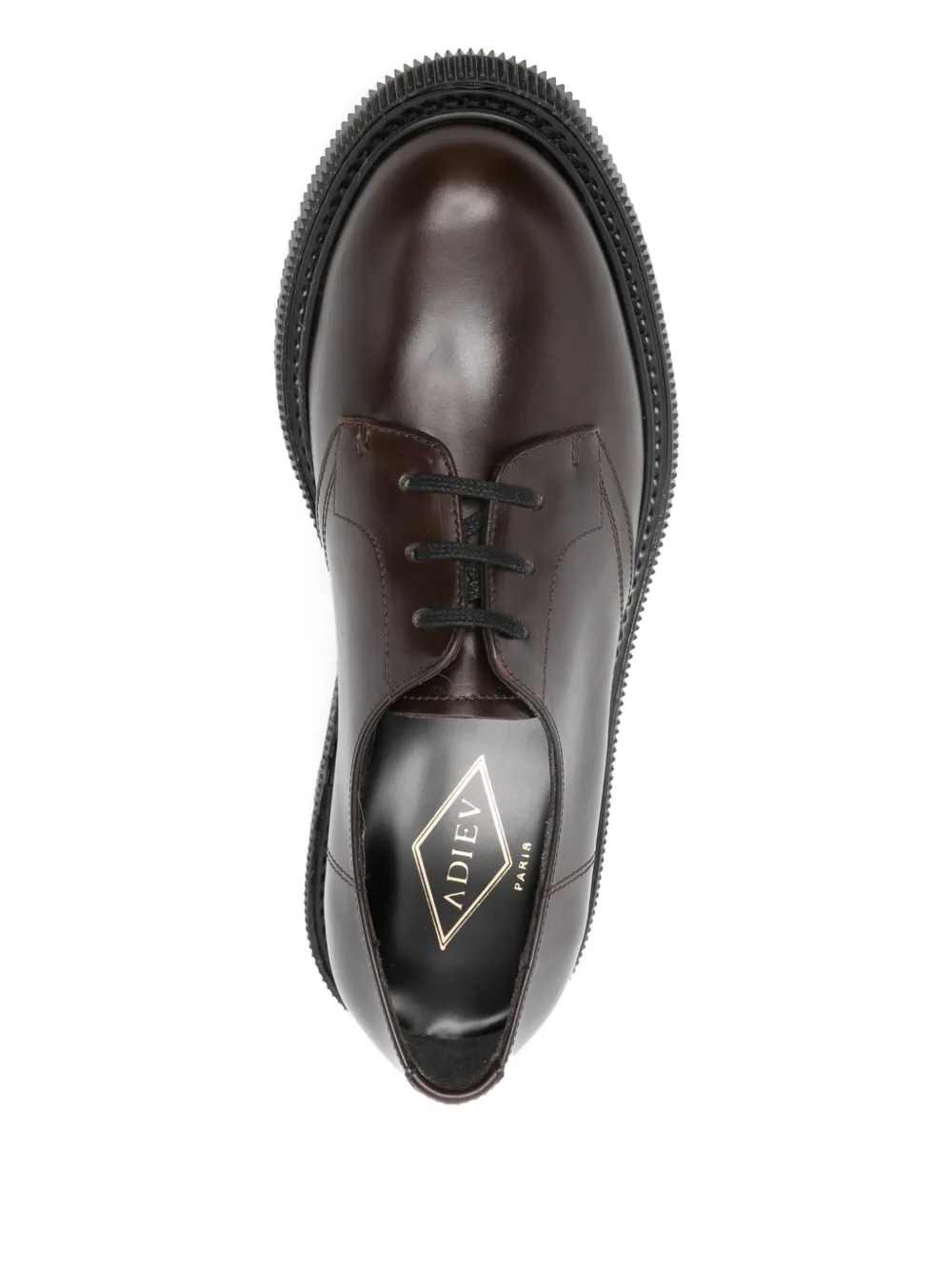 Adieu Paris Leren derby schoenen Bruin
