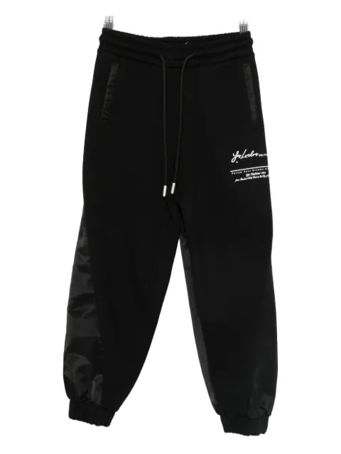 YES LONDON logo-print track pants