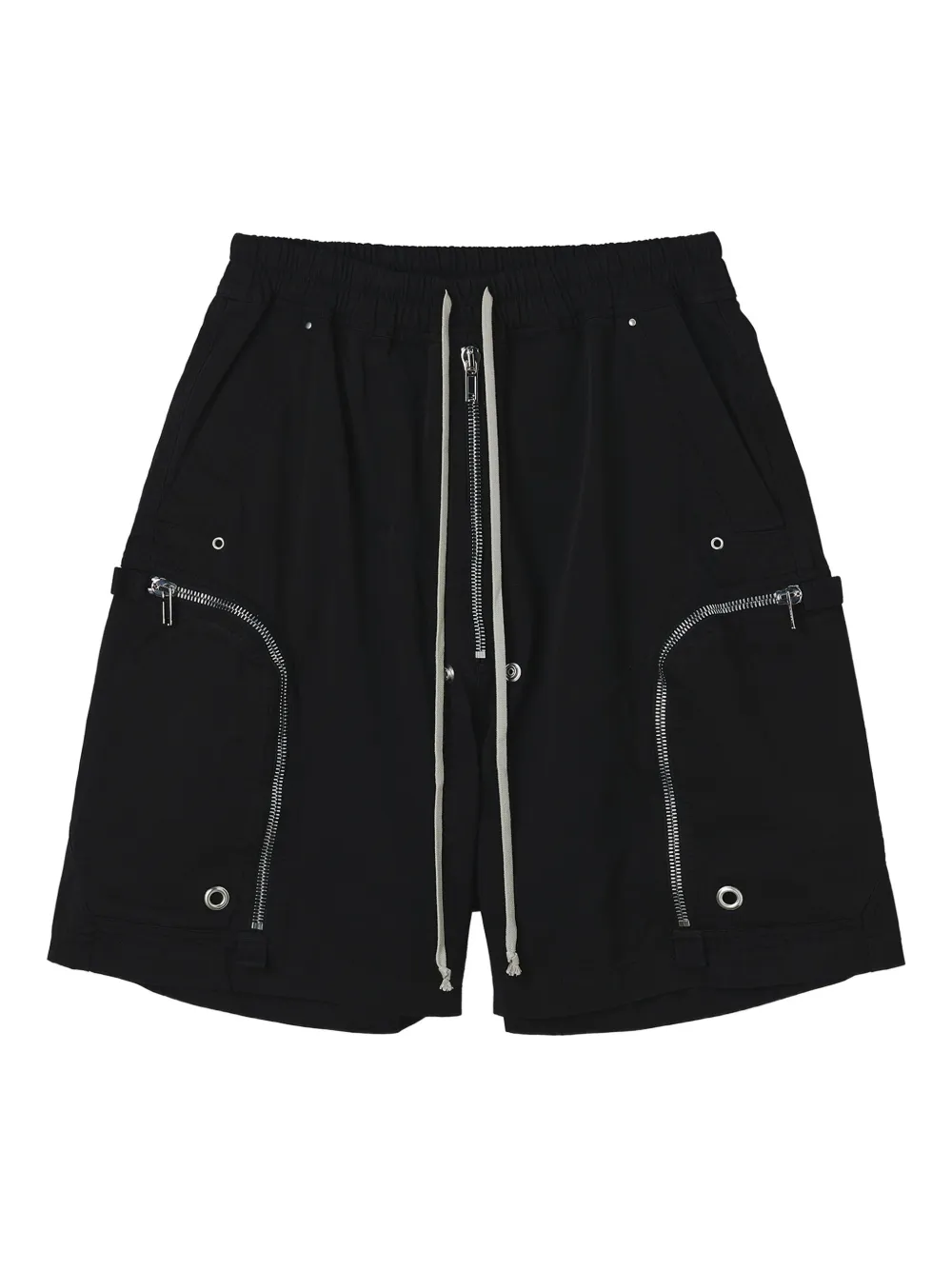 Rick Owens DRKSHDW drawstring cargo shorts | Black | Image 1