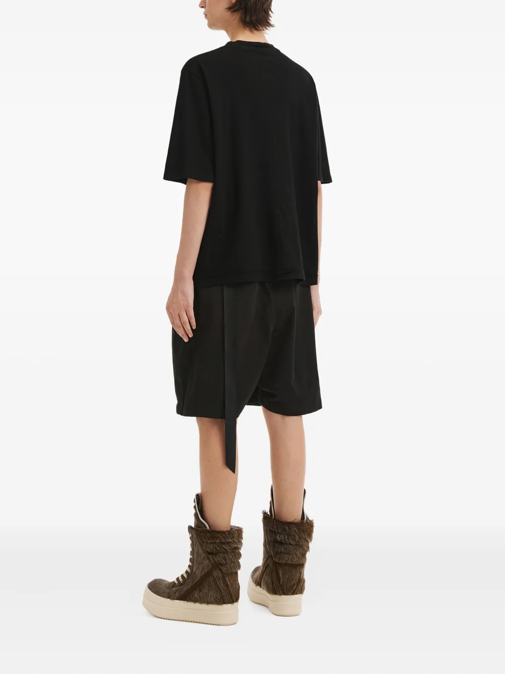 Rick Owens DRKSHDW Katoenen T-shirt Zwart