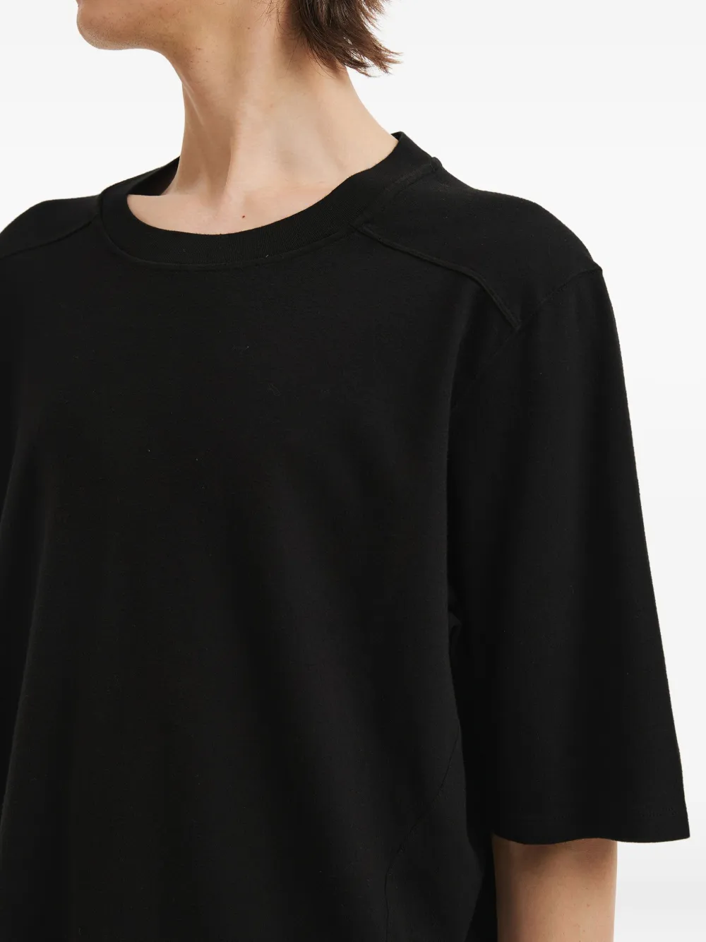 Rick Owens DRKSHDW Katoenen T-shirt Zwart