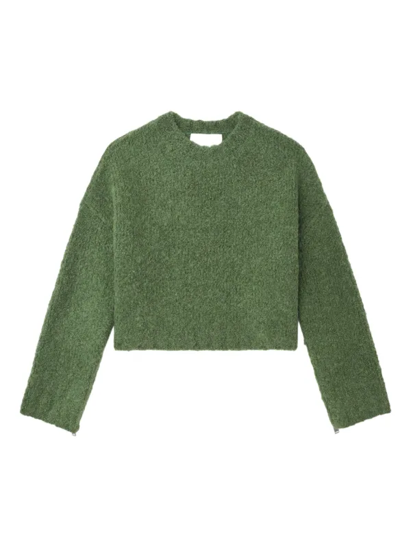 3.1 Phillip Lim ジップディテール ニットウェア | グリーン | FARFETCH JP