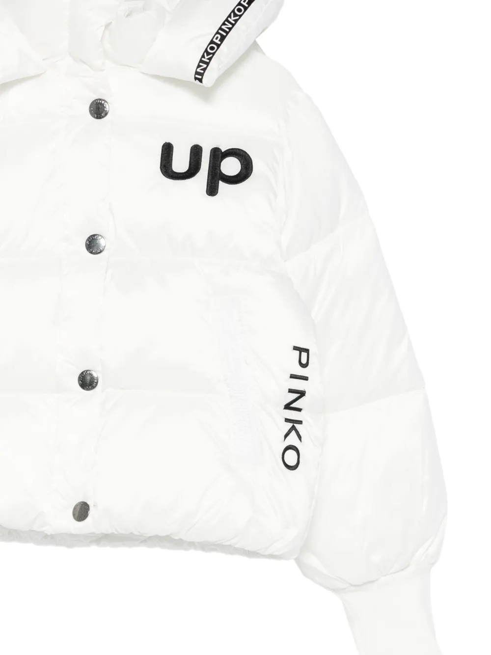 Pinko Kids Jack met capuchon Wit