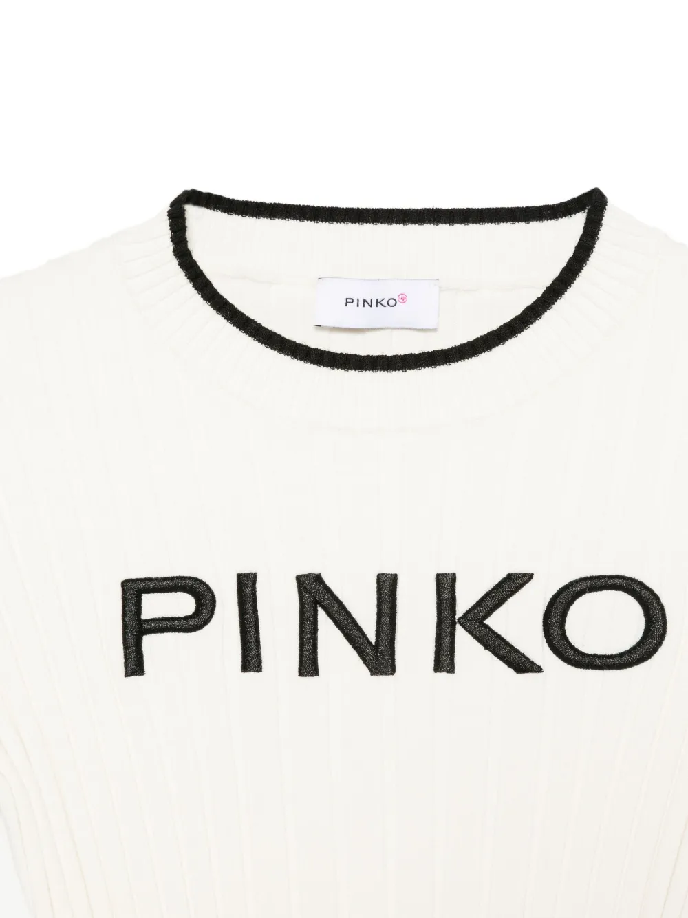 Pinko Kids Katoenen trui Wit