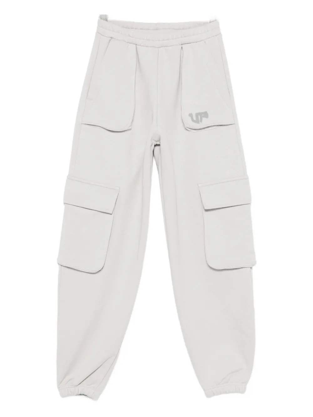 Pinko Kids cotton cargo trousers | Grey | Image 1