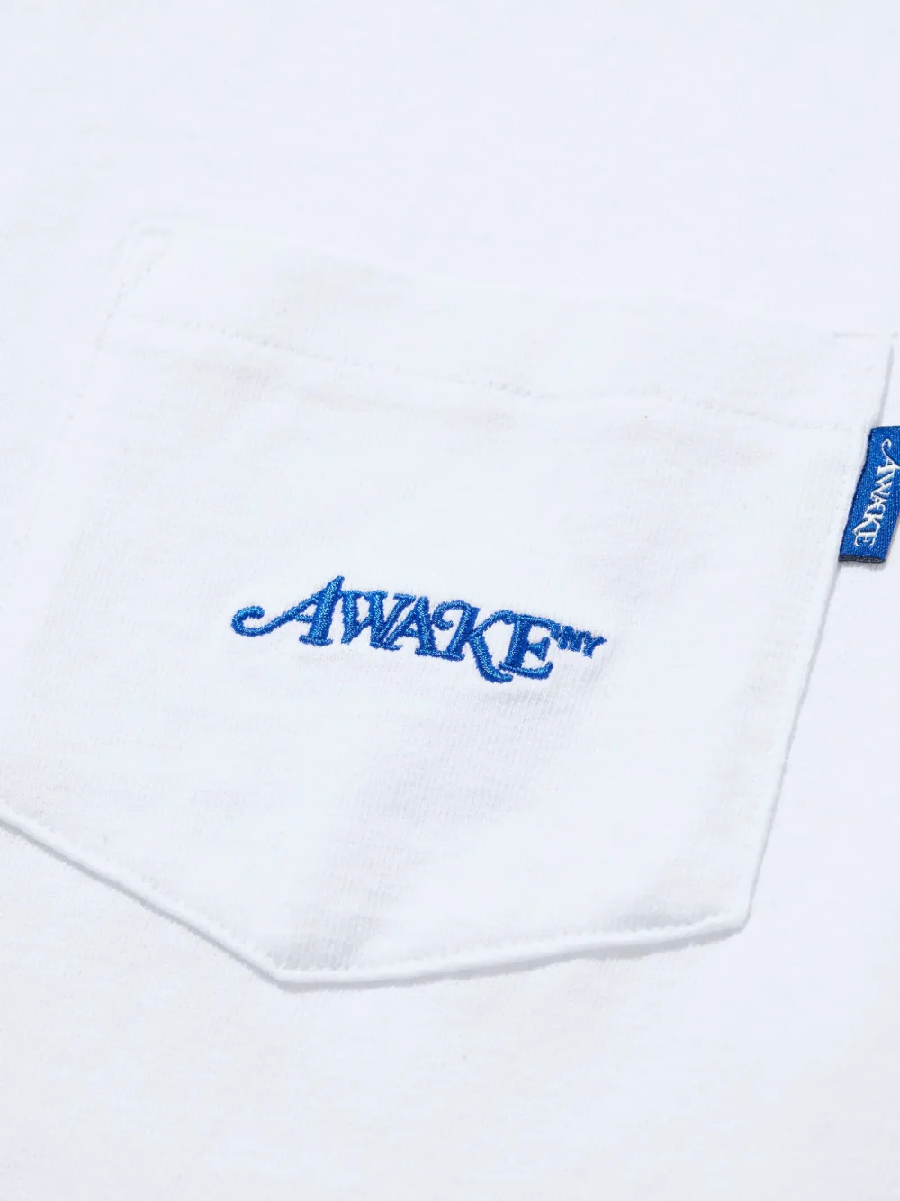 Awake NY pocket-detail T-shirt - Wit