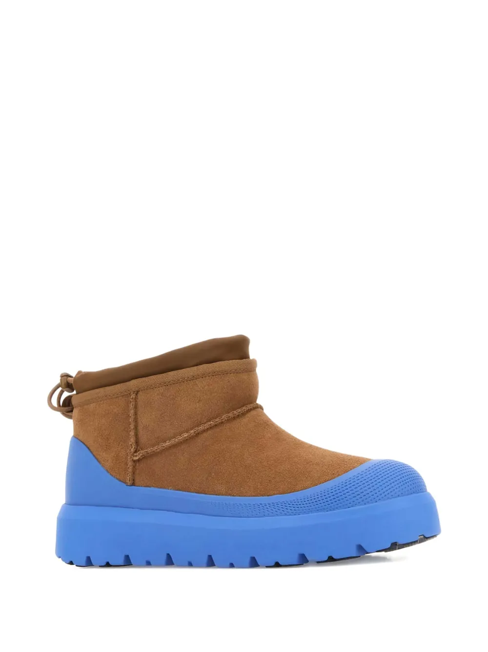 Ugg Biscuit Suede Ultra Mini Weather Hybrid Ankle Boots In Multi