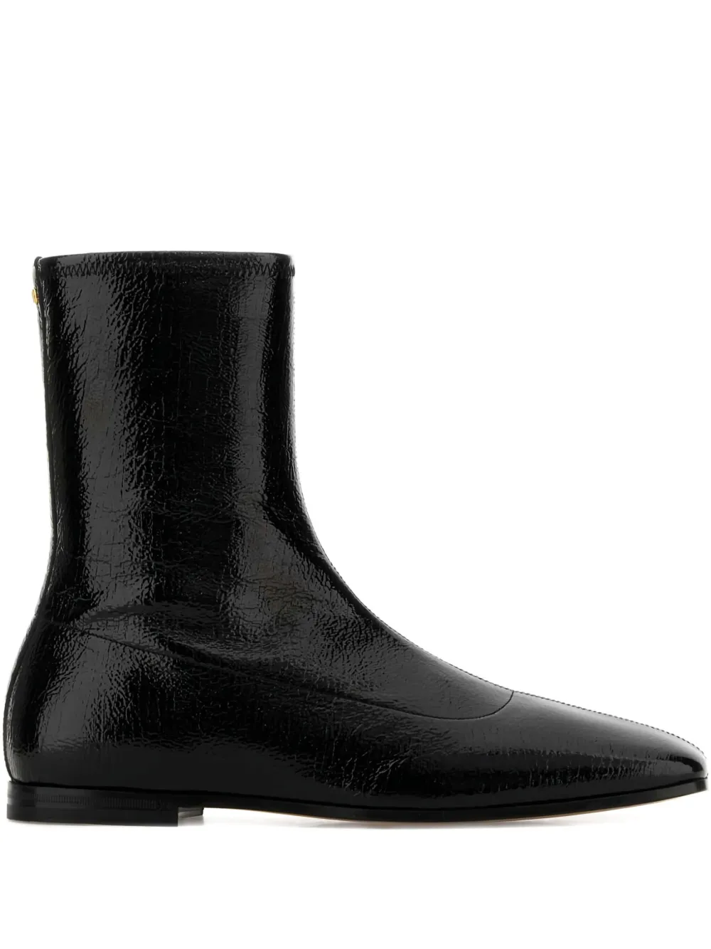Valentino Garavani Vlogo leather ankle boots | Black | Image 1