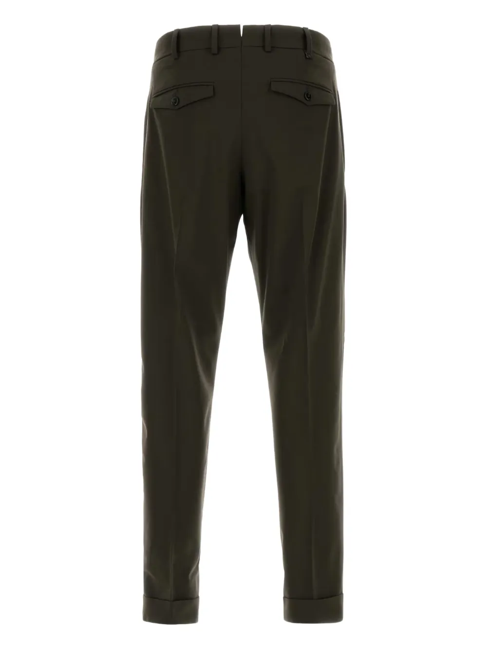 PT Torino cuffed trousers - Groen