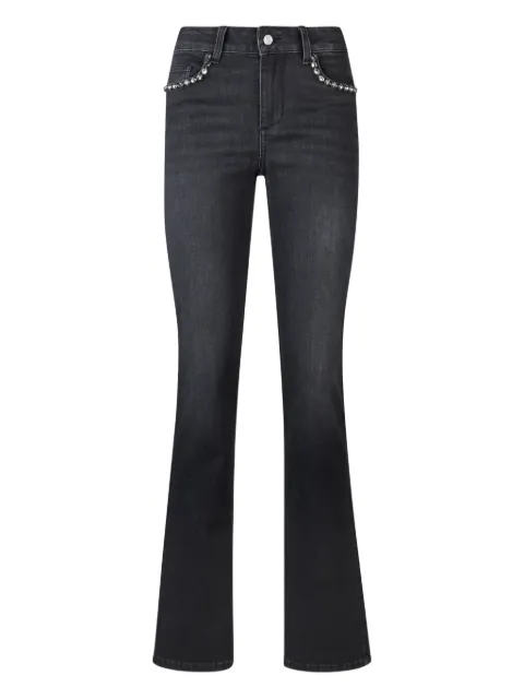 LIU JO gemstone embellishment jeans