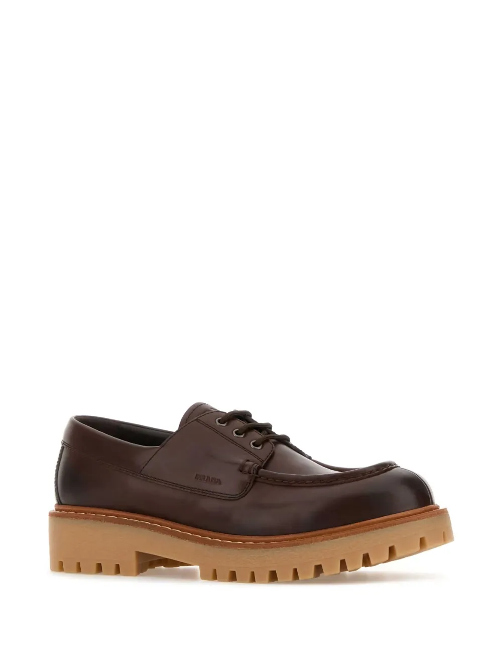 Prada Leren loafers Bruin