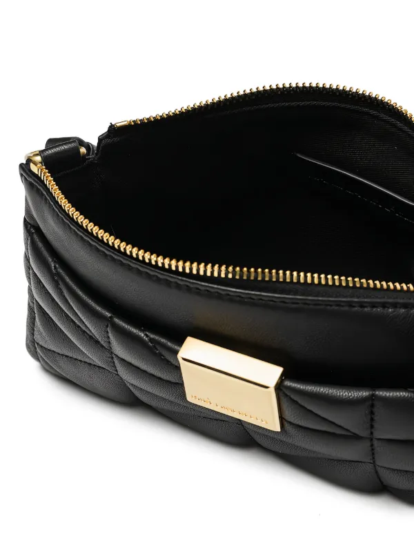 Karl Lagerfeld キルティング ショルダーバッグ | ブラック | FARFETCH JP