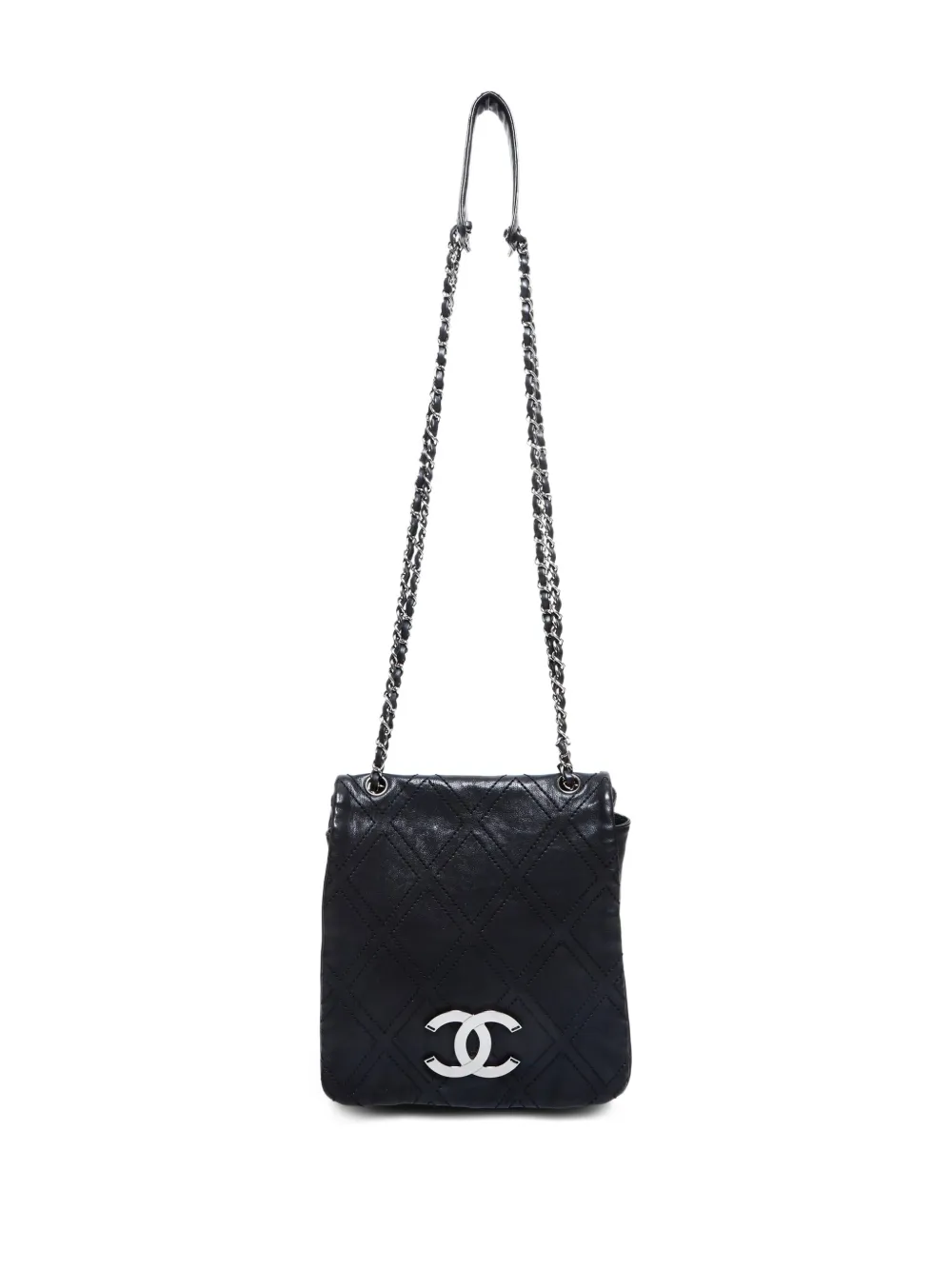 2000-2006 Cc Diamond-Quilted Shoulder Bag
