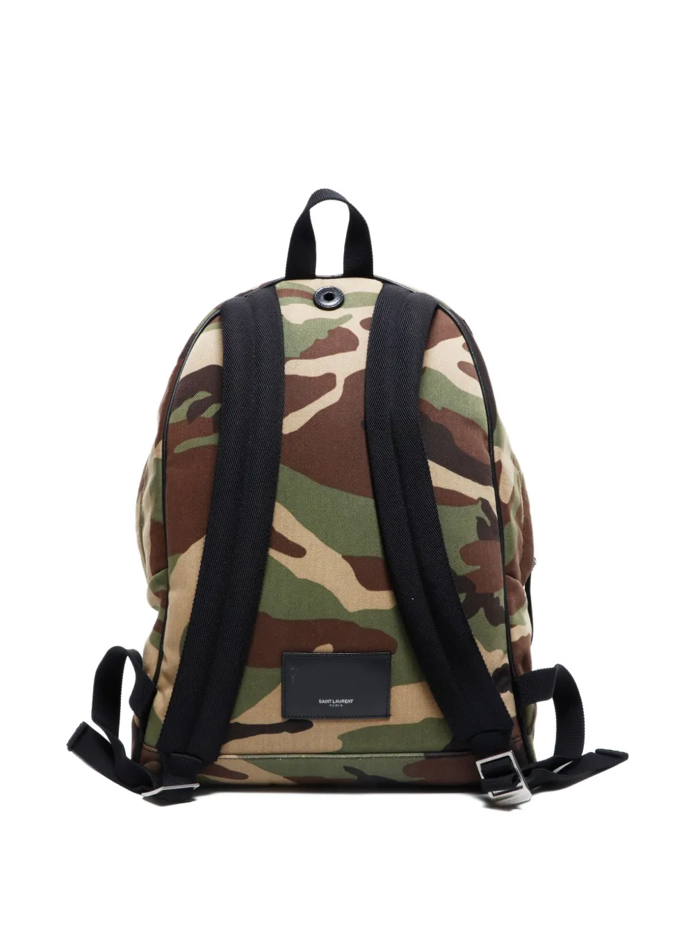 Saint Laurent Pre-Owned 2010-2025 patch-detailed backpack | Pre-Owned | Image 2