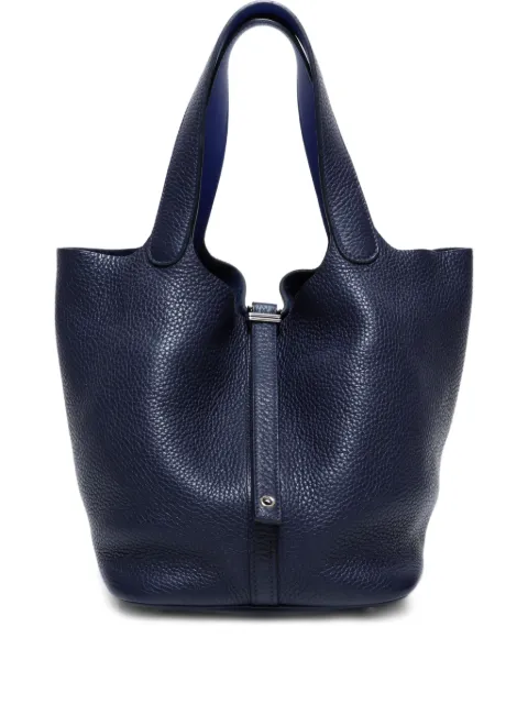 Hermès Pre-Owned 2017 Picotin PM leather tote bag