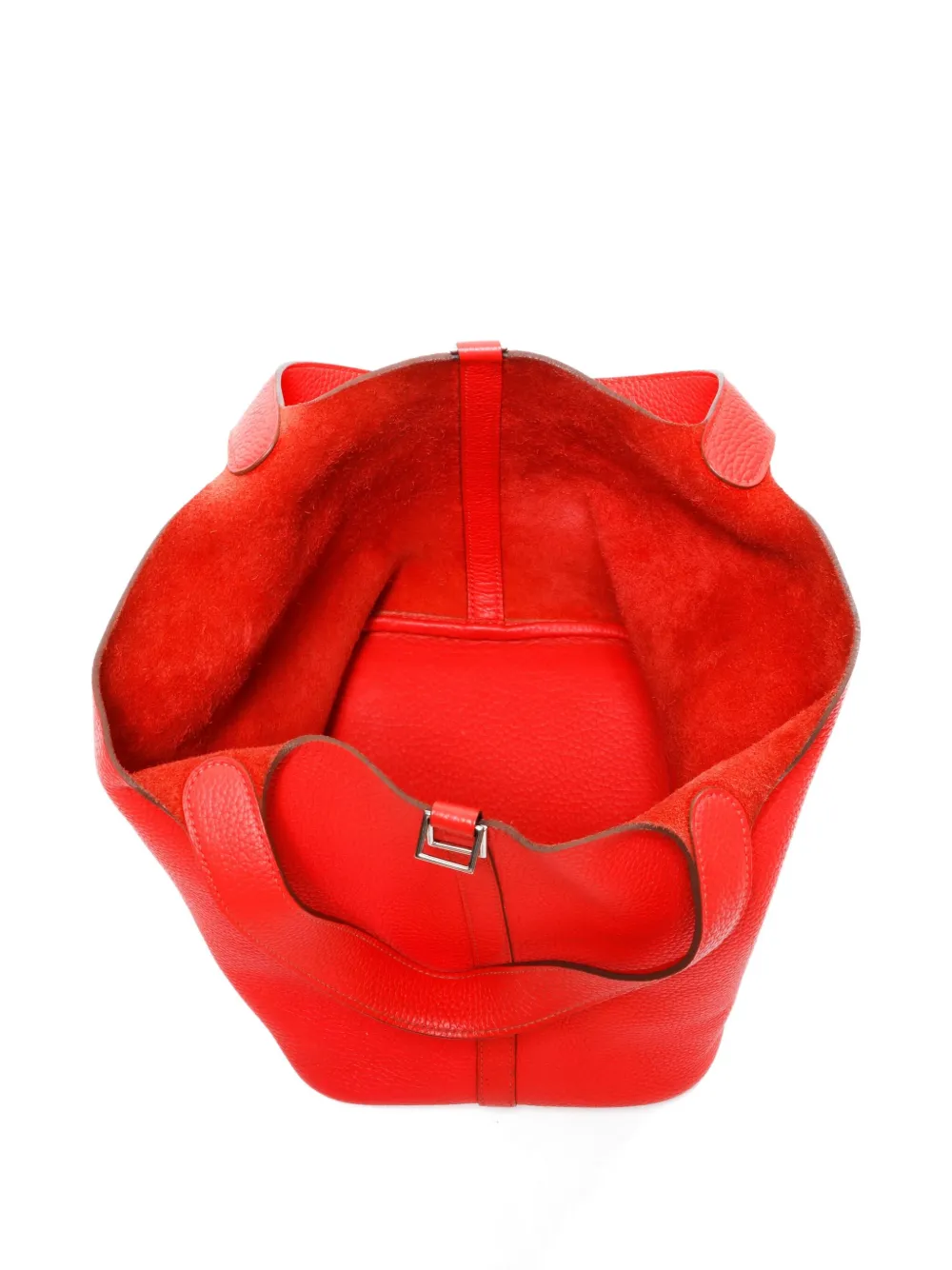 Pre-owned Hermes 2014 Picotin Pm Leather Tote Bag In Pink