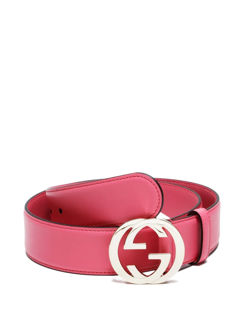 Gucci Pre-Owned  2010-2025 interlocking G belt | Pink | Image 1