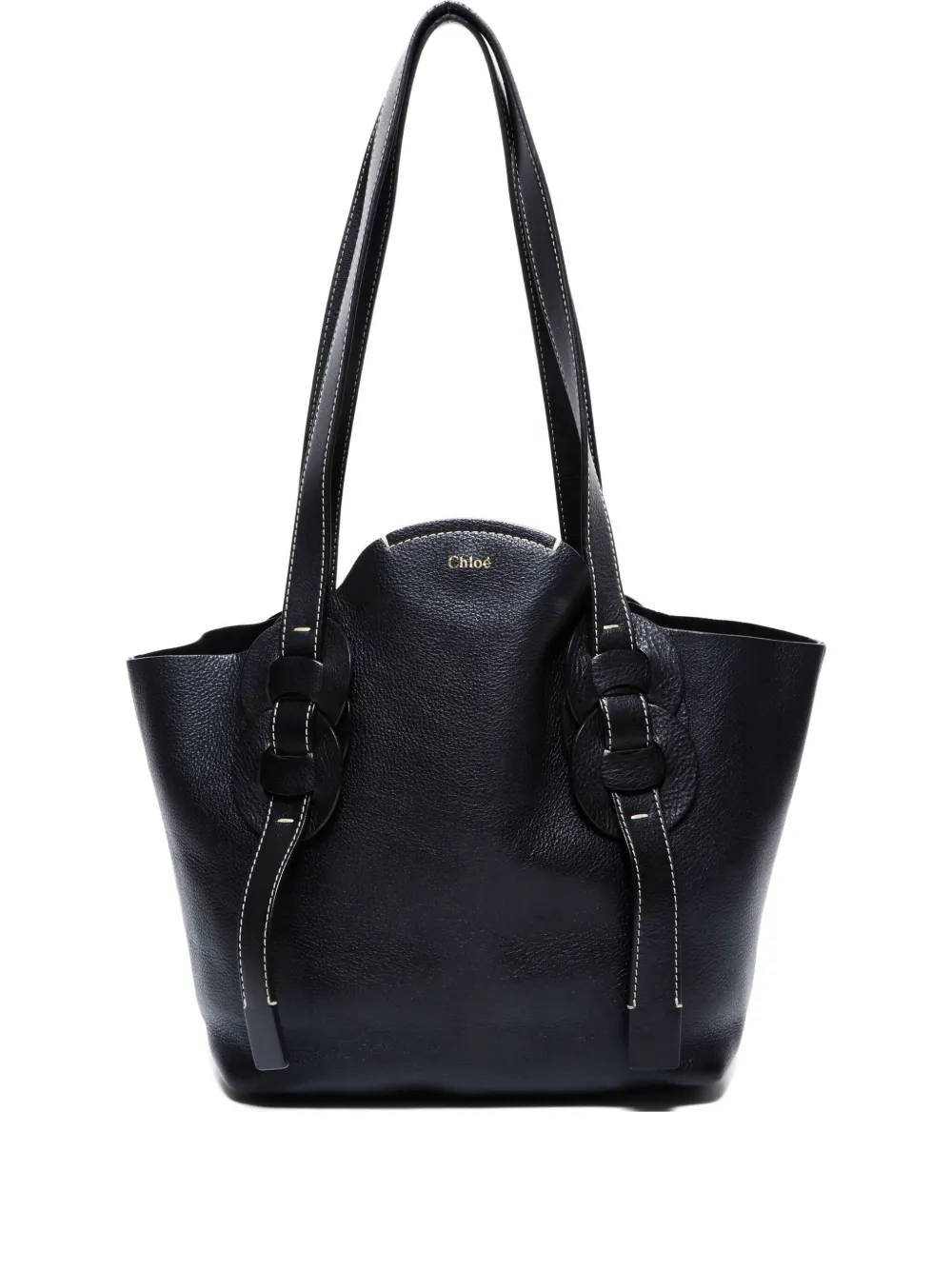 Chloé Pre-Owned 2000s leather tote bag | Black | Image 1