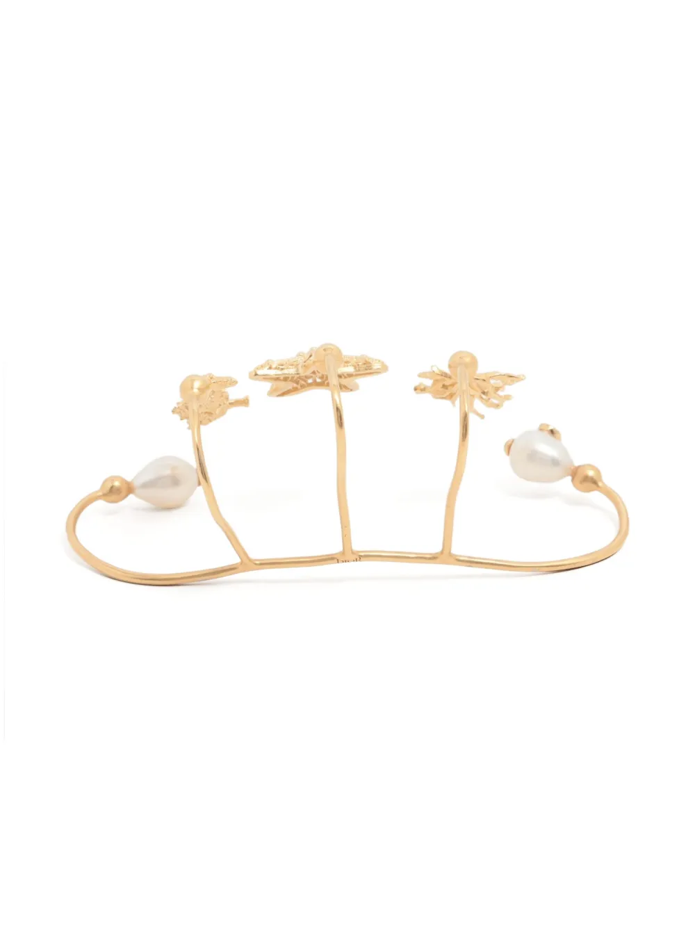 Christian Dior Pre-Owned 2020s starfish hand jewellery | Gold | Image 1
