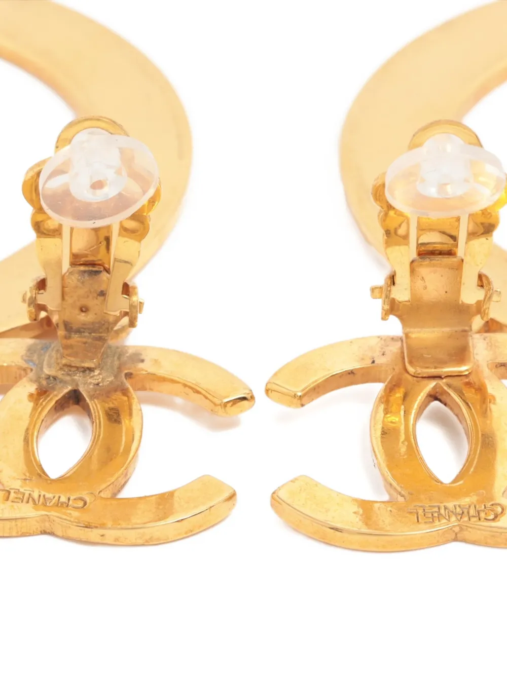 1970-1990 Cc Mark Earrings