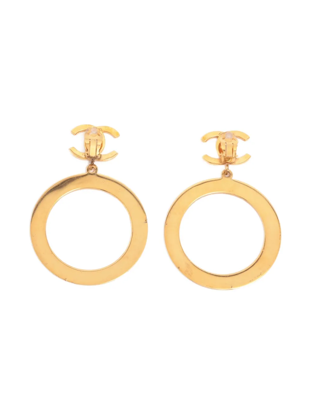 1970-1990 Cc Mark Earrings