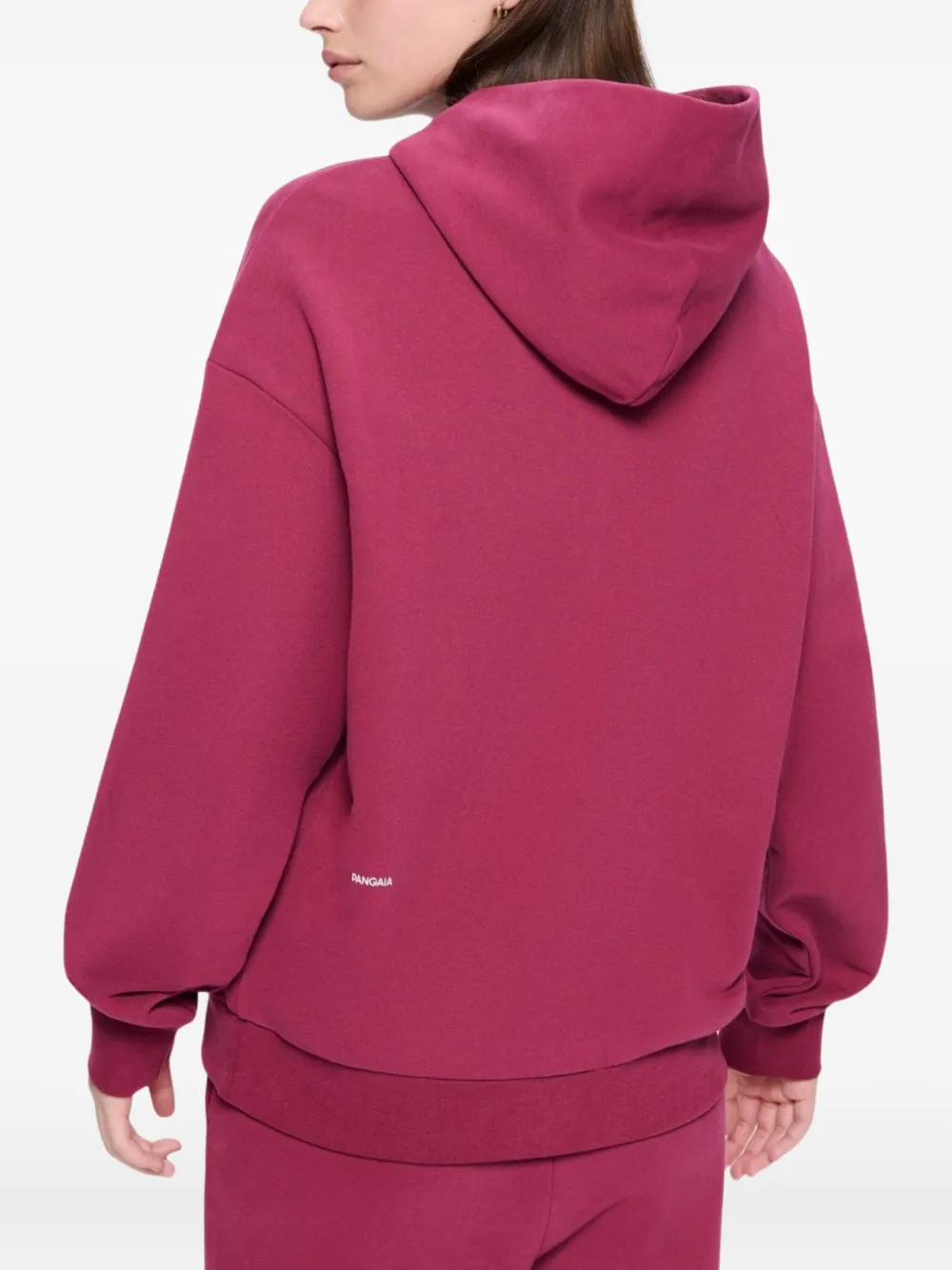 Pangaia 365 Cotton Hoodie In Purple