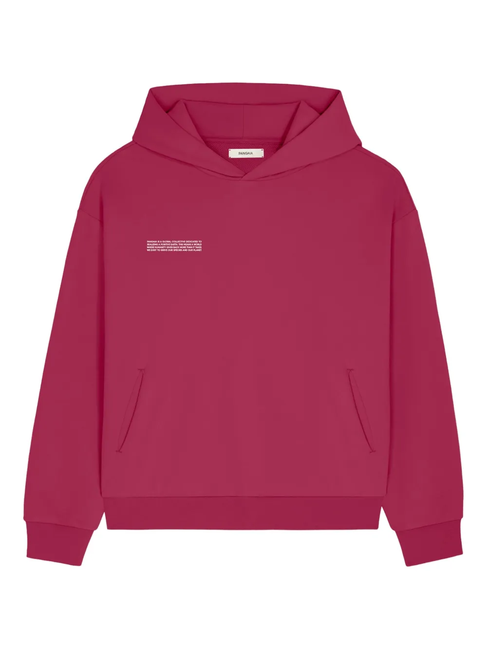 Pangaia 365 Cotton Hoodie In Purple