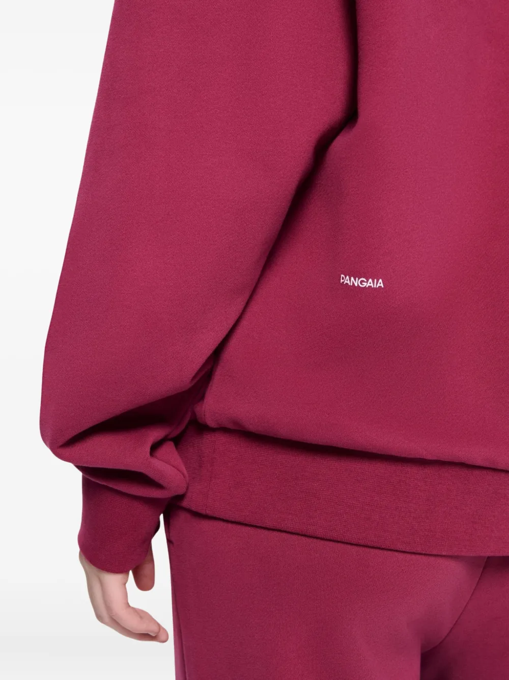Pangaia 365 Cotton Hoodie In Purple