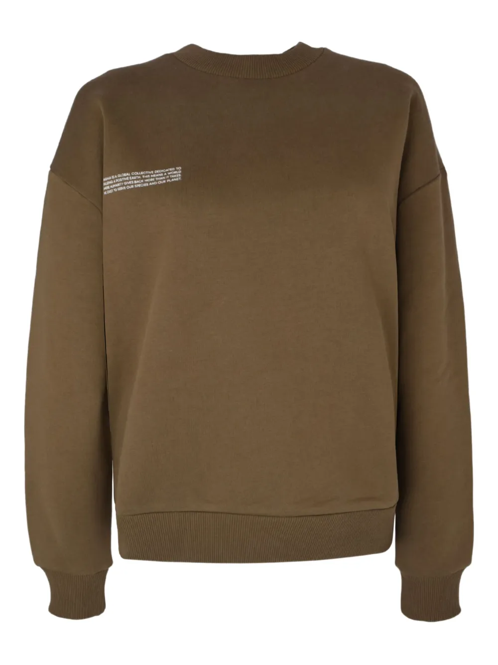 Pangaia 365 Heavyweight Sweatshirt In Brown