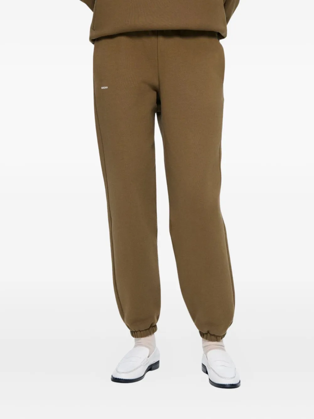 Pangaia 365 Cotton Track Trousers In Brown