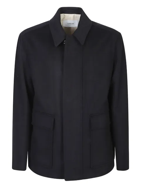 Lardini button wool jacket