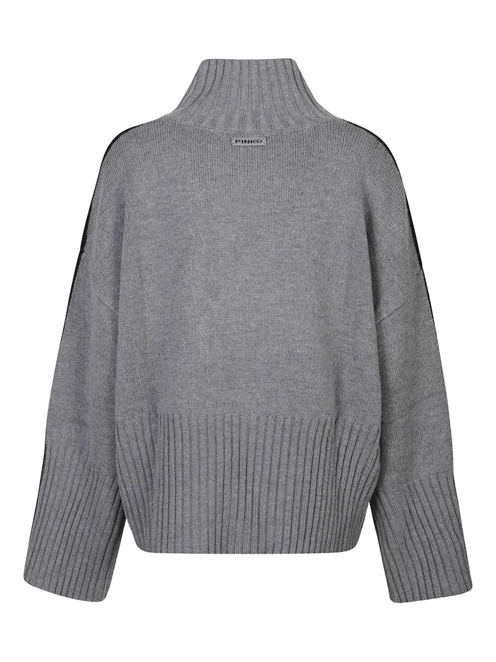 PINKO Trui met zijstreep Grijs