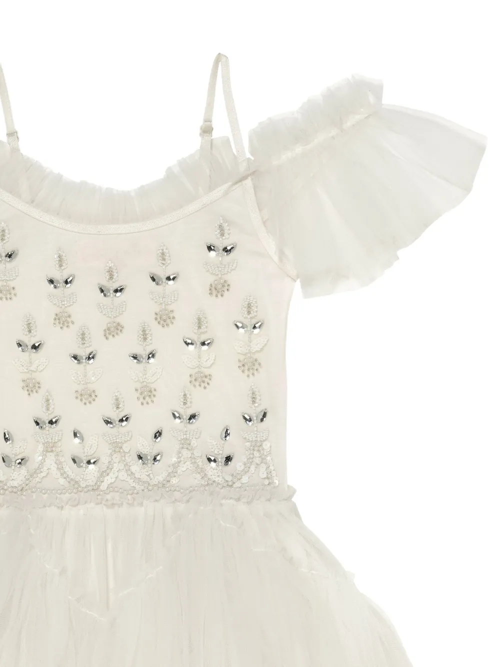 Tutu Du Monde Calliope jurk met tutu Wit