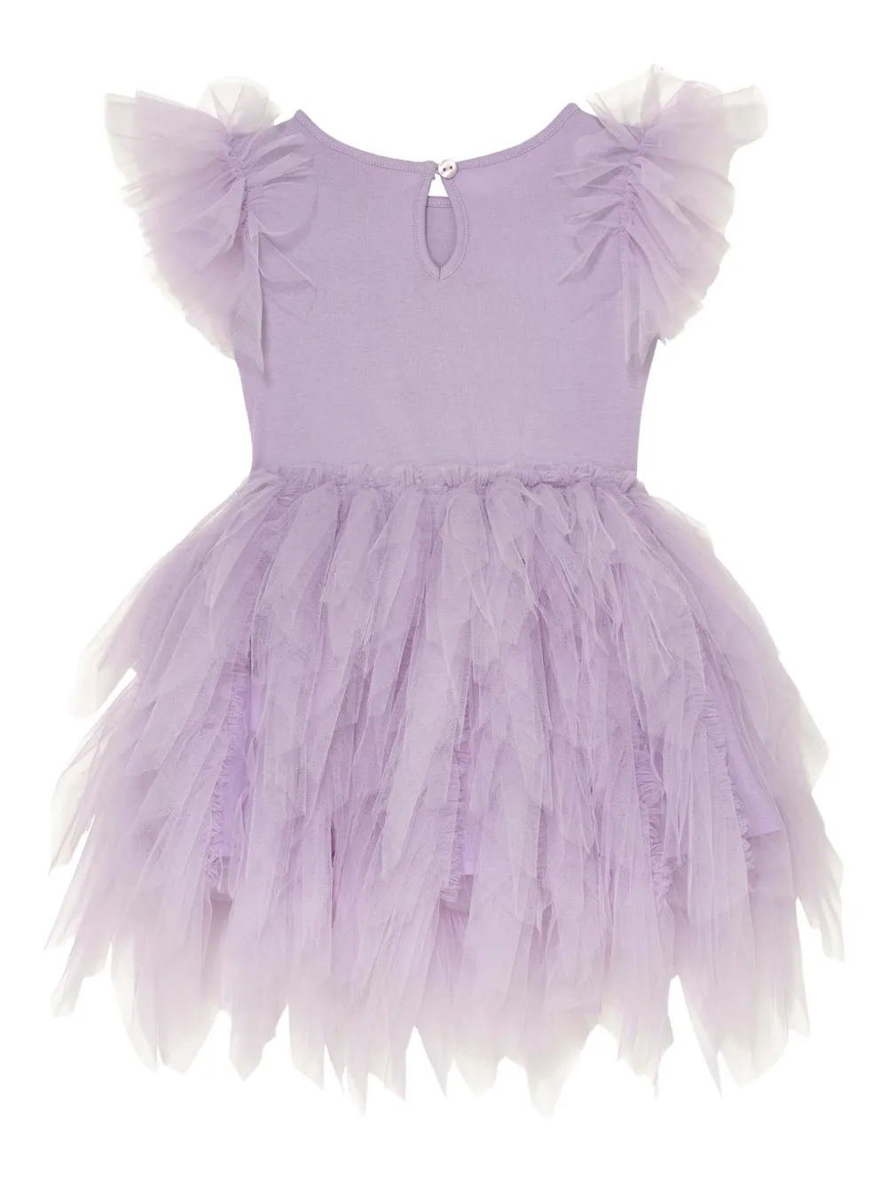 Tutu Du Monde Hall Of Mirrors Ruffled Embellished Dress In Purple