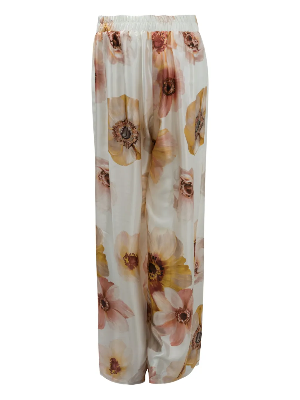 SLEEP NO MORE floral trousers - Wit