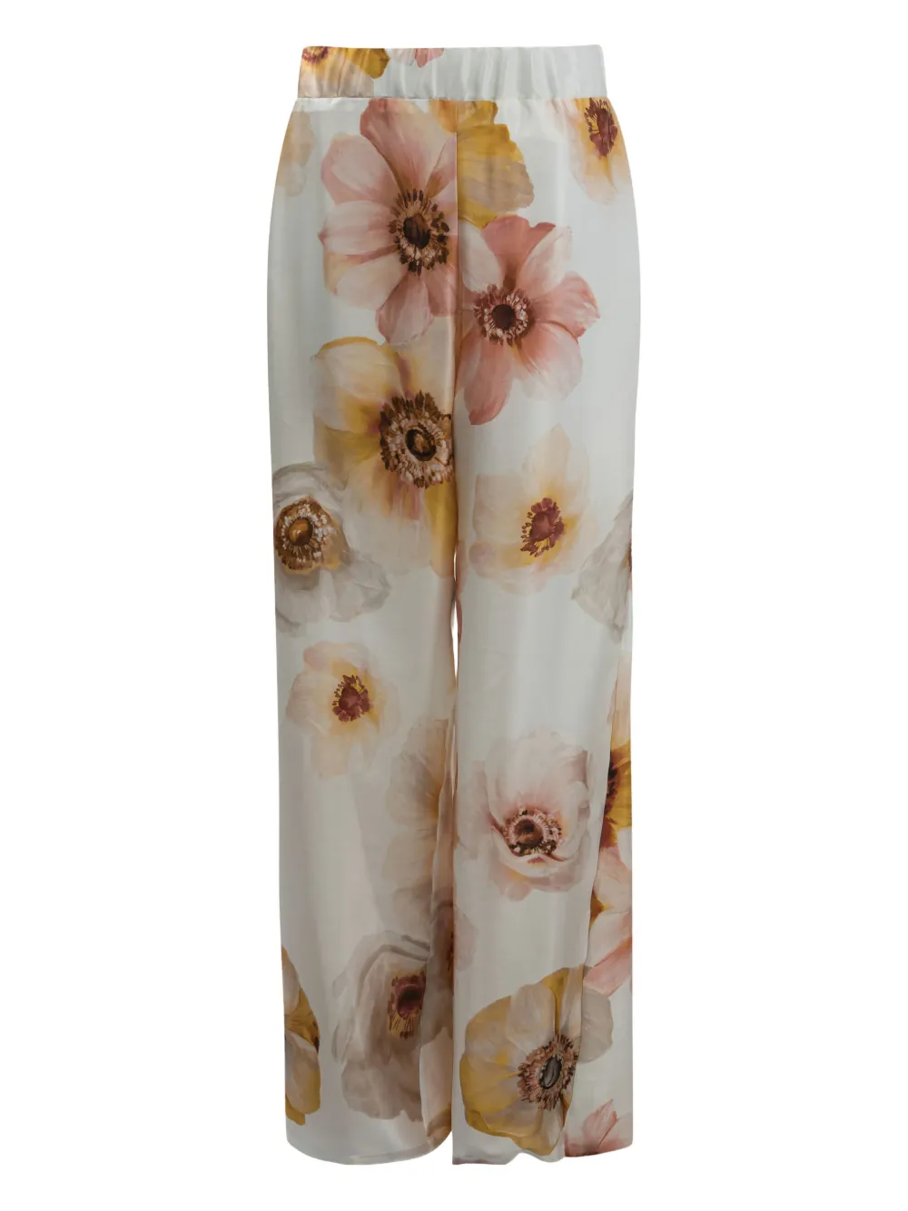 Sleep No More Floral Trousers In White