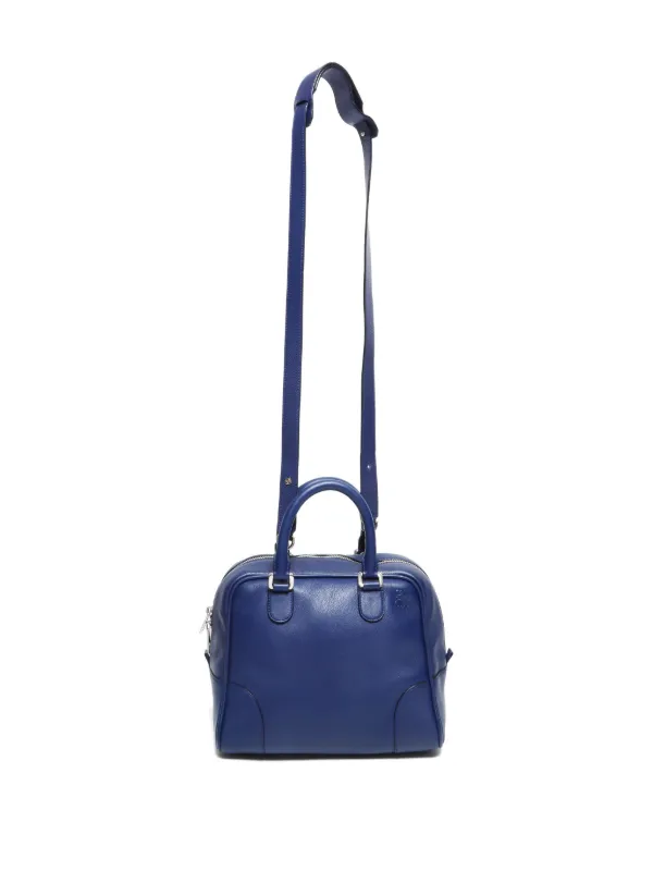 Loewe Pre-Owned 2000-2020s Amazona 28 Tote Bag | Blue | FARFETCH