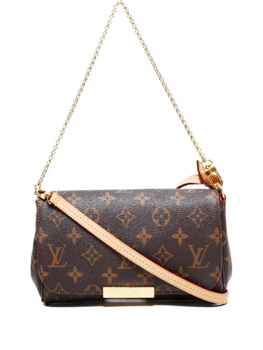 Louis Vuitton Pre-Owned 2013 フェイボリット PM ショルダーバッグ - ブラウン Louis Vuitton Pre-Owned 2013 フェイボリット PM ショルダーバッグ - ブラウン