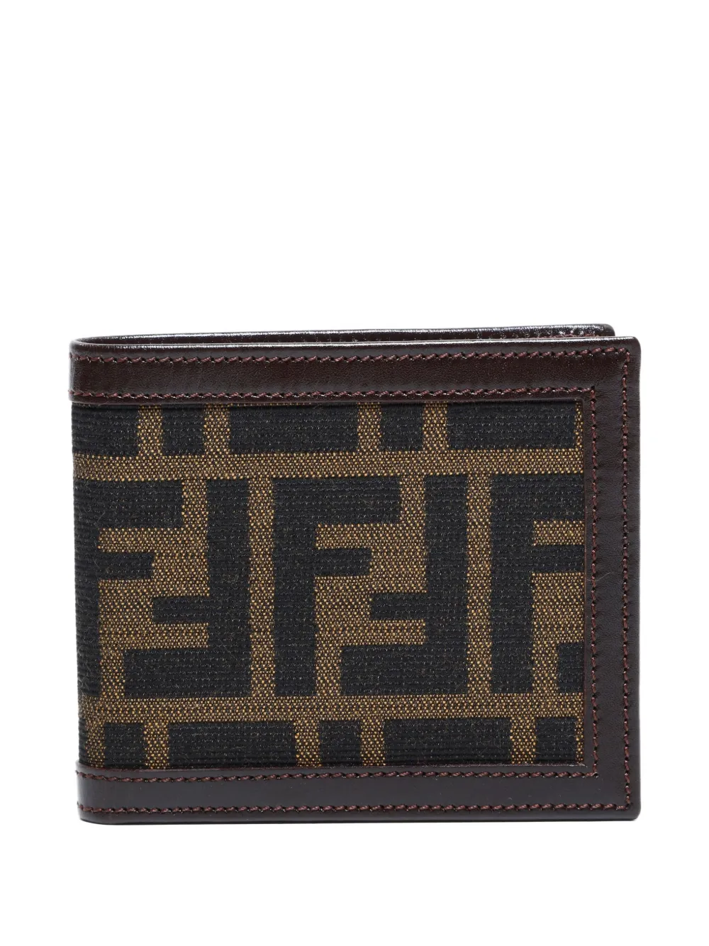 Fendi Pre-Owned 1990-2000s Zucca Wallet | Brown | Image 1