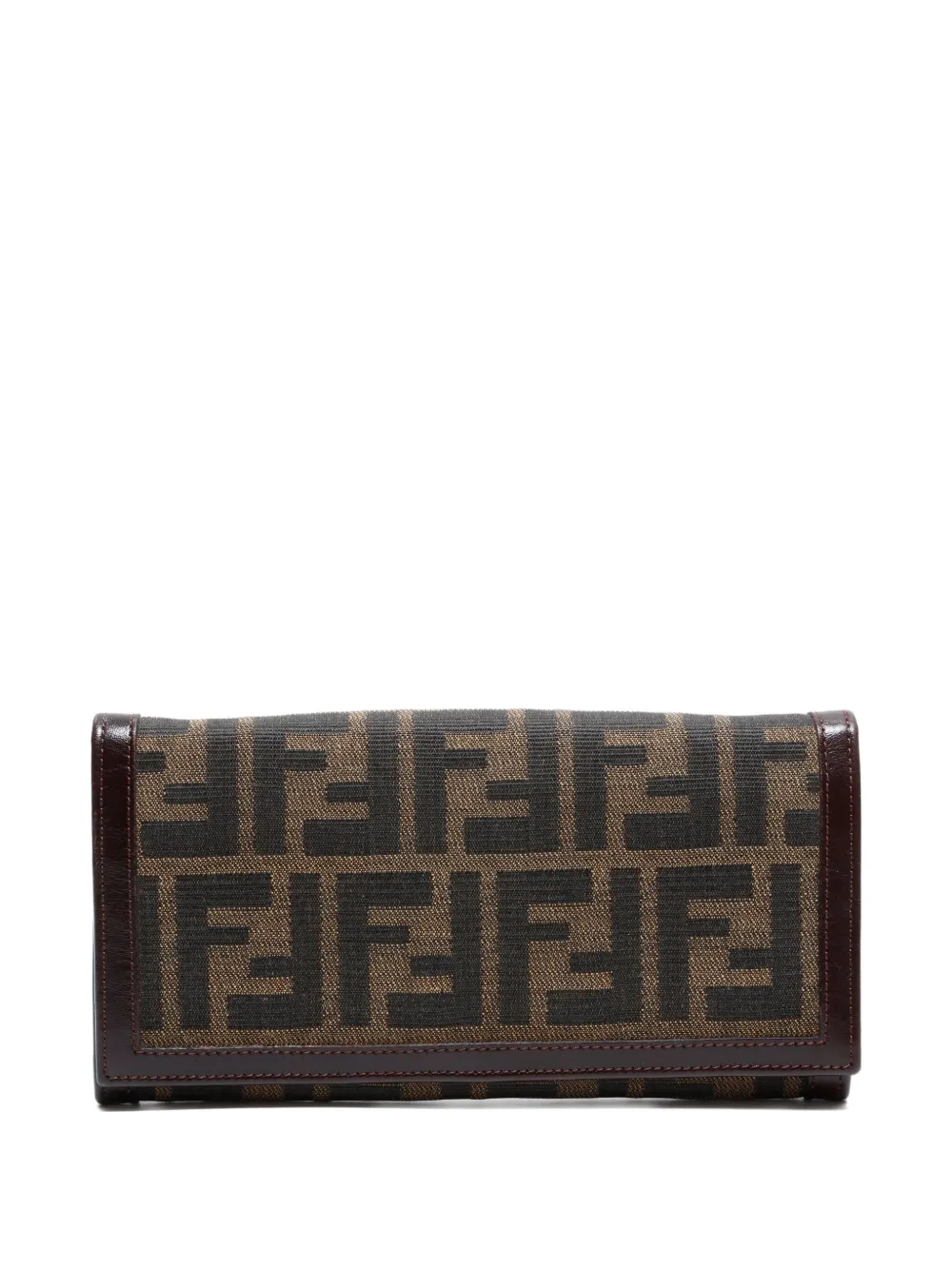 Fendi Pre-Owned 1990-2000 Zucca wallet | Brown | Image 1