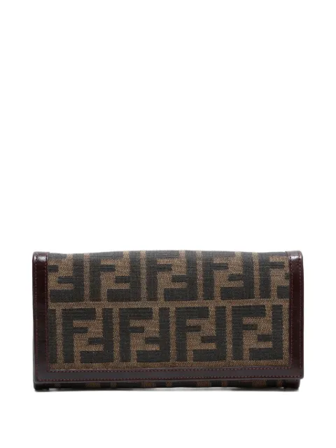 Fendi Pre-Owned 1990-2000 Zucca wallet