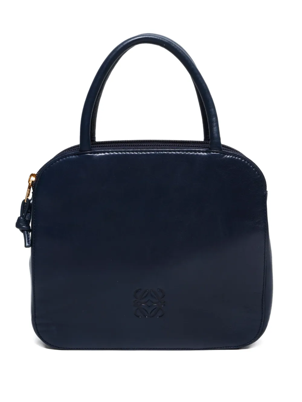 Loewe Pre-Owned 1990-2000s Anagram-debossed tote bag | Blue | Image 1