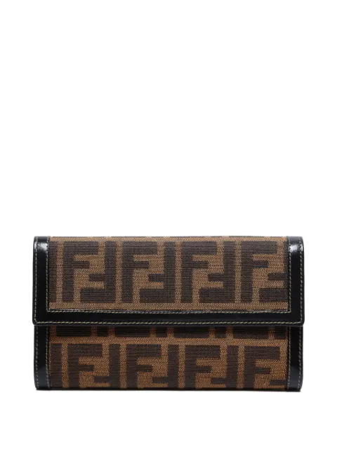 Fendi Pre-Owned 1990-2000s Zucca canvas wallet