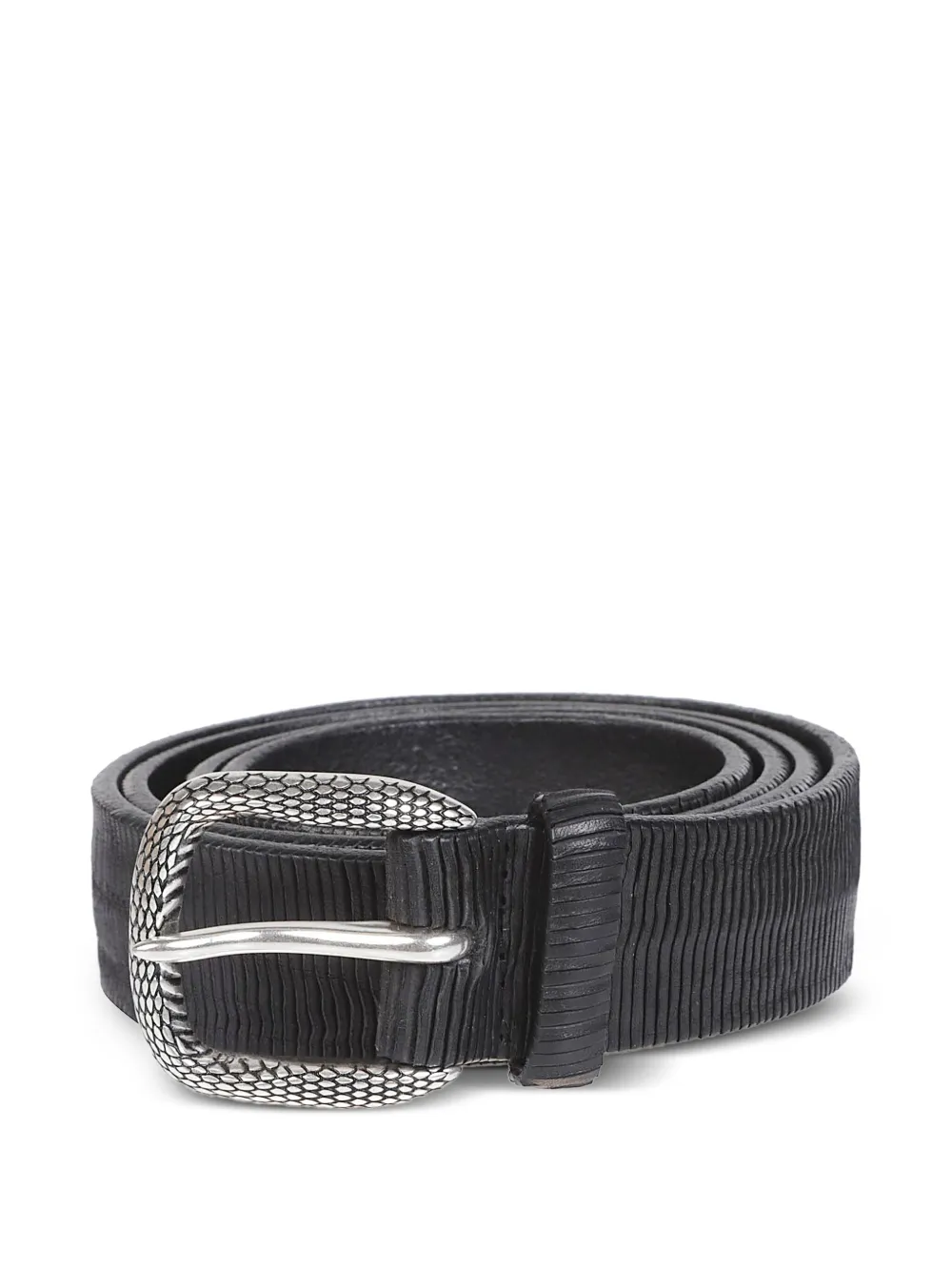 Orciani textured-buckle belt | Image 2