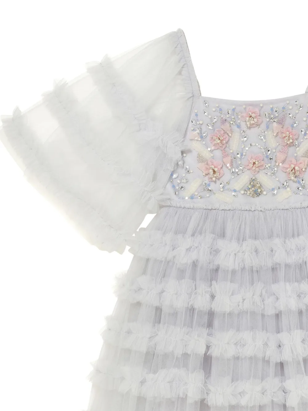 Tutu Du Monde Blooming Blossom jurk met tutu Grijs