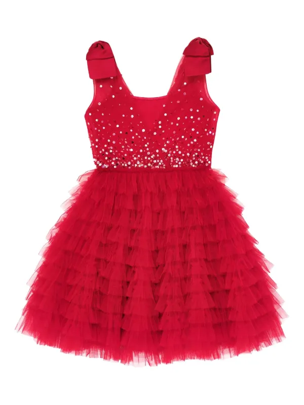 open lace back dress Luminous Tulle Dress – Tutu Du Monde US main image 0