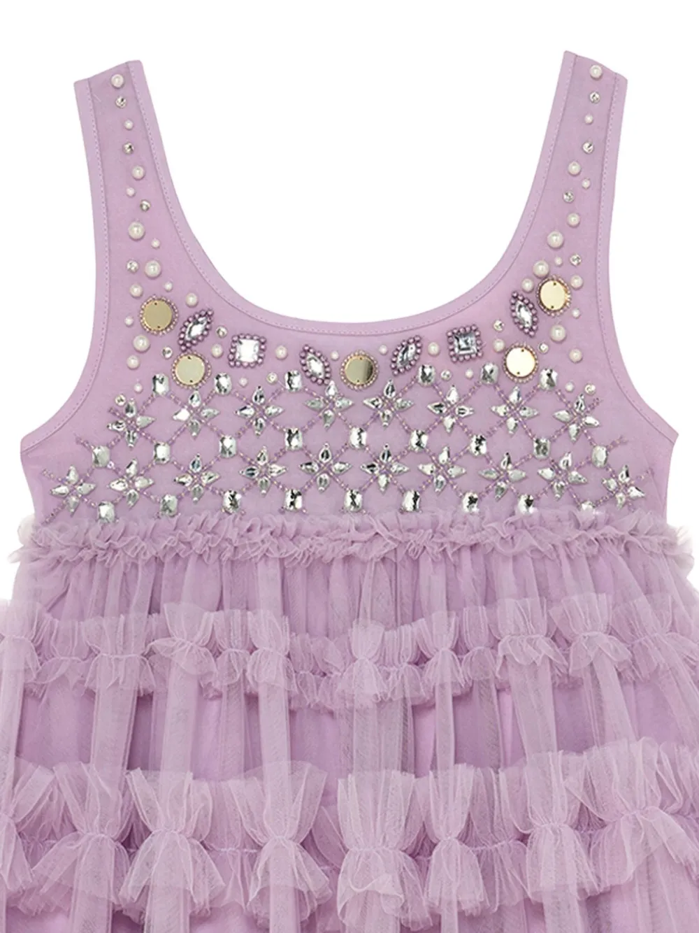 Tutu Du Monde Jewellery Box jurk met tutu Paars