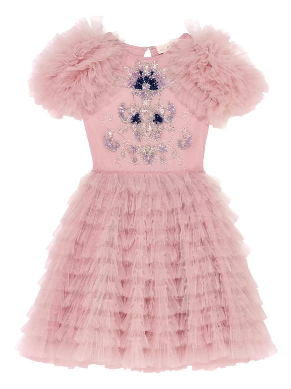 Tutu Du Monde Tapestry ラッフル ワンピース - ピンク Tutu Du Monde Tapestry ラッフル ワンピース - ピンク