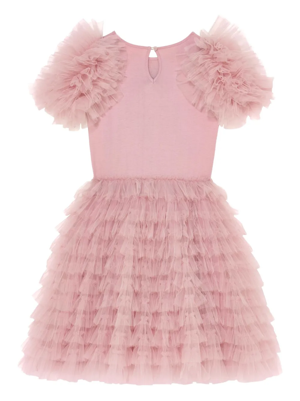 Tutu Du Monde Tapestry jurk met ruches en tutu Roze