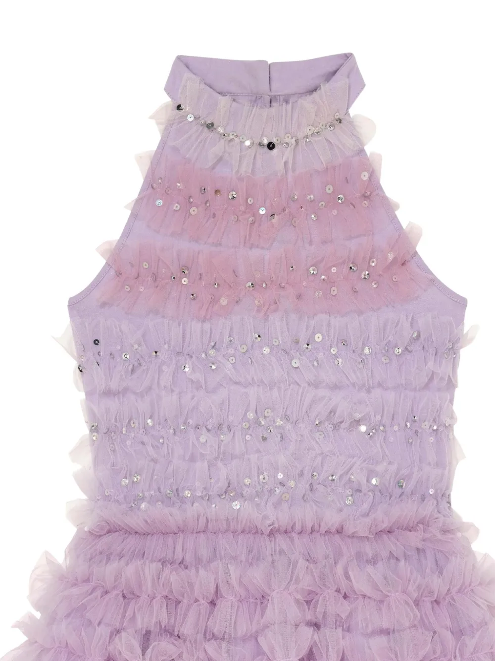 Tutu Du Monde Jean jurk met tutu Paars